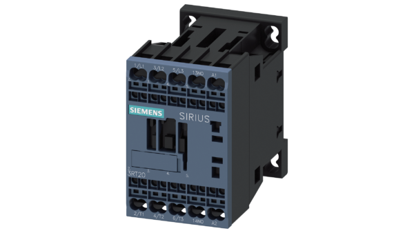 Контактор, 3 полюса, AC-3, 4 кВт/400 В Siemens 3RT2016-2AP01