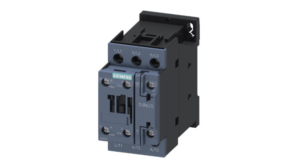 Контактор, 3 полюса, AC-3, 5.5 кВт/400 В Siemens 3RT2024-1AP00
