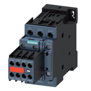 Силовой контактор SIRIUS, AC-3e/AC-3, 12 A, 5.5 kW / 400 V, 3-полюсный, 24 V DC Siemens 3RT2024-1DB44-3MA0