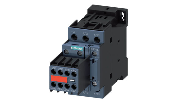 Силовой контактор SIRIUS, AC-3e/AC-3, 12 A, 5.5 kW / 400 V, 3-полюсный, 24 V DC Siemens 3RT2024-1DB44-3MA0