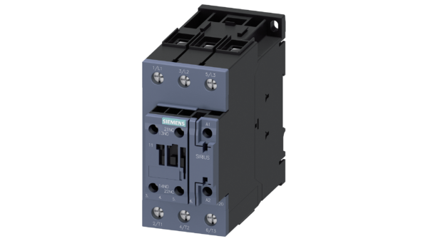 Контактор, AC-3, 18.5 кВт/400 В, 3 полюса, типоразмер S2 Siemens 3RT2035-1AL20