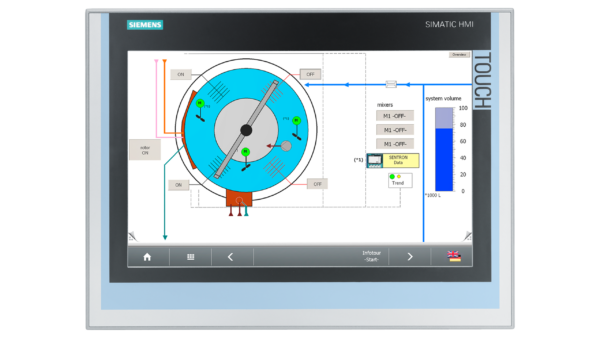 Плоско-панельный монитор 15" (16:10)  SIMATIC IFP1500 Siemens 6AV7863-2TA00-0AA0
