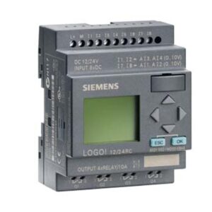 Логический модуль Siemens LOGO! 12/24RC 6ED1052-1MD00-0BA6 с дисплеем