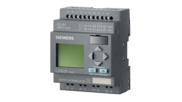 Логический модуль Siemens LOGO! 12/24RCE 6ED1052-1MD00-0BA8 с дисплеем
