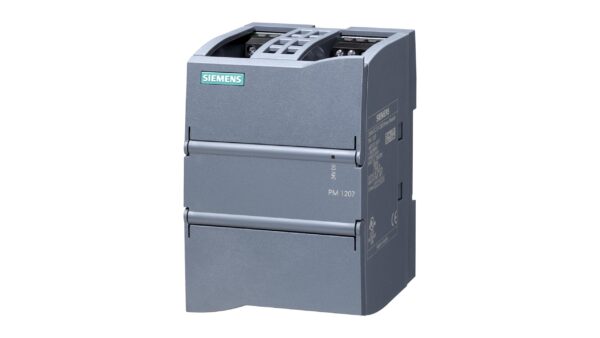 Simatic S7-1200, блок питания PM1207, стабилизированный, вход: 120/230 В, выход: 24 В/2,5 А Siemens 6EP1332-1SH71