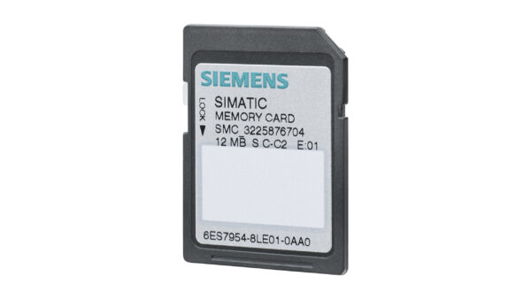 Карта памяти для S7-1x00 CPU/Sinamics, 3.3 В Flash, 12 Мбайт SIMATIC S7 Siemens 6ES7954-8LE03-0AA0