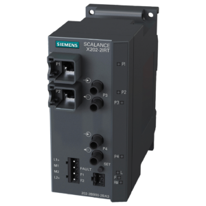 SIMATIC NET SCALANCE X202-2IRT Управляемый IE IRT Коммутатор Siemens 6GK5202-2BB00-2BA3
