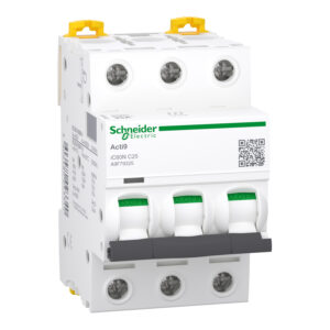 Автоматический выключатель iC60N C 25A 3P Schneider Electric A9F79325