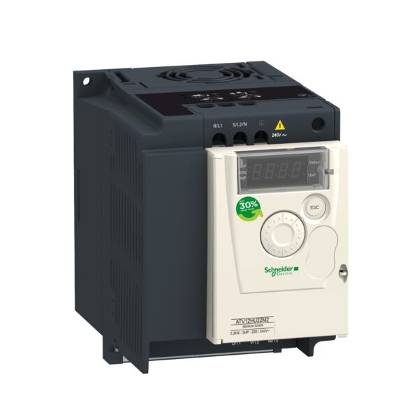 Преобразователь частоты ATV12 2.2кВт 240В 1ф Schneider Electric ATV12HU22M2