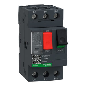 АВТОМАТИЧЕСКИЙ ВЫКЛЮЧАТЕЛЬ С КОМБИНИРОВАННЫМ РАСЦЕПИТЕЛЕМ 0,16-0,25А Schneider Electric GV2ME02