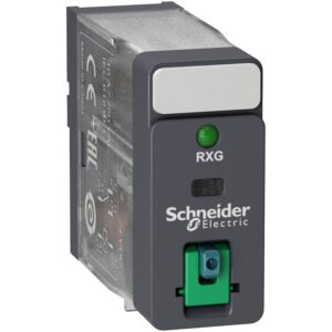 Электромеханическое реле, 10А, 1 CO, с LED, с блокируемой тестовой кнопкой, 24VDC Schneider Electric RXG12BD