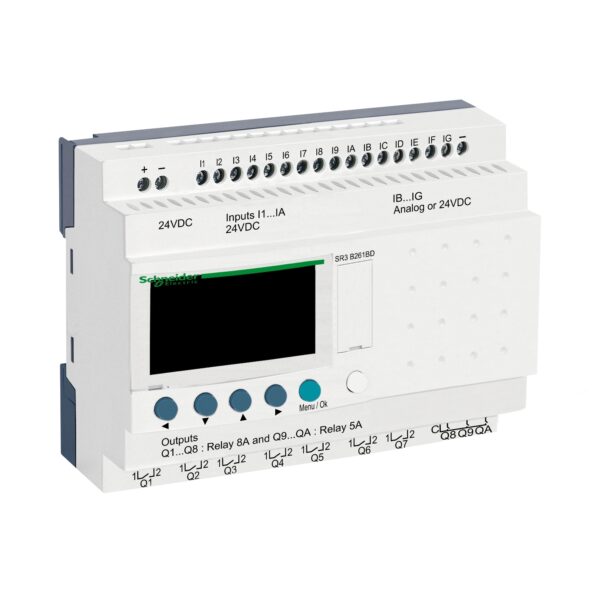 Zelio logic реле модульное 26 входов/выходов =24В Schneider Electric SR3B261BD