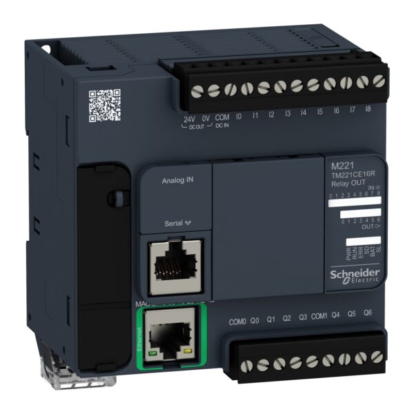 КОНТРОЛЛЕР M221-16IO РЕЛЕ ETHERNET Schneider Electric TM221CE16R