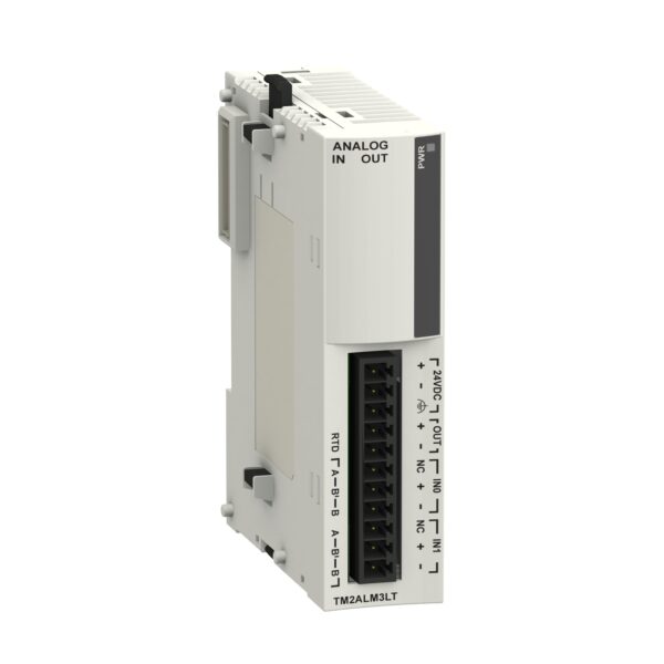 МОДУЛЬ АНАЛОГ 2ВХ ТП/1ВЫХ В-МА 12БИТ Schneider Electric TM2ALM3LT