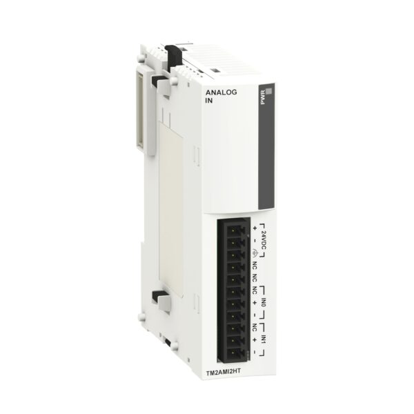 МОДУЛЬ АНАЛОГ 2ВХ 0-10В/4-20МА 12БИТ Schneider Electric TM2AMI2HT