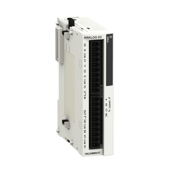 МОДУЛЬ АНАЛОГ 4ВХ/2ВЫХ 0-10В/4-20МА 12Б Schneider Electric TM2AMM6HT