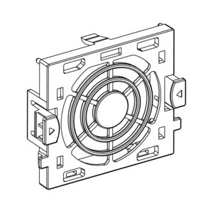 Wear part, fan kit for variable speed drive, Altivar 61, Altivar 71, Altivar Process 600, Altivar Process 900 Schneider Electric VZ3V1206
