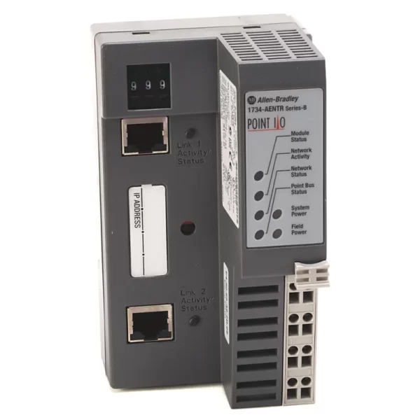 Коммуникационный модуль POINT I/O Dual Port Network Adaptor Allen-Bradley 1734-AENTR