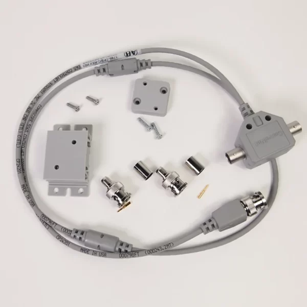 T-образный ответвитель, ControlNet, коаксиальный, прямой, кабель 1 метр с разъемом BNC Allen-Bradley 1786-TPS