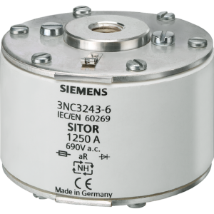 Плавкая вставка SITOR типоразмер 3 Siemens 3NC3243-6B