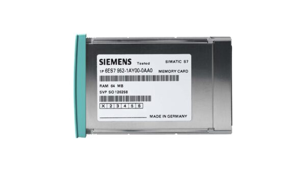 SIMATIC S7, Карта памяти для S7-400 Siemens 6ES7952-1KK00-0AA0