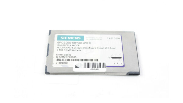 Программное Обеспечение для ЧПУ Siemens 6FC5250-5BY30-3AH0