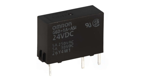 Реле 1 замык.  OMRON G6D-1A-ASI 24VDC
