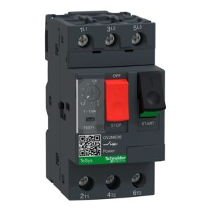 Автоматический выключатель с комбинированным расцепителем, 1-1,6 А Schneider Electric GV2ME06
