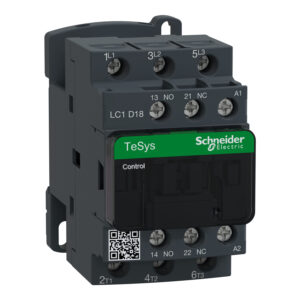 Контактор, D серии, 3P, 18 А, НО+НЗ, 24 В, 50/60 Гц Schneider Electric LC1D18B7