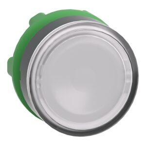 Головка белой кнопки 22 мм с подсветкой Schneider Electric ZB5AW313