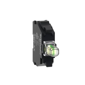 Световой блок для головки Ø22 мм, белый, встроенный светодиод, 24 V AC/DC Schneider Electric ZBVB1