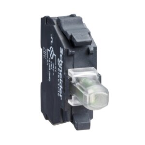 Световой блок для головки Ø22 мм, зеленый, встроенный светодиод, 24 V AC/DC Schneider Electric ZBVB3