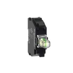 Световой блок для головки Ø22 мм, белый, встроенный светодиод, 230...240 V AC Schneider Electric ZBVM1