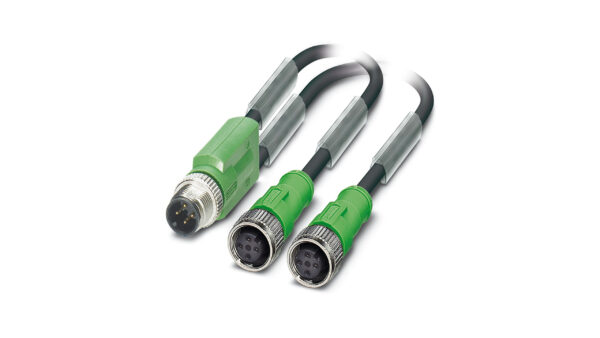 Кабель датчика/привода Phoenix Contact 1668962 SAC-4P-M12MS/ 2,0-PUR/M12FS